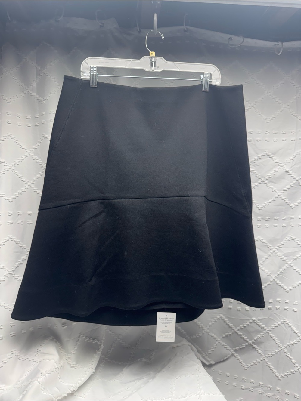 M.M. LA FLEUR Black A-Line Skirt